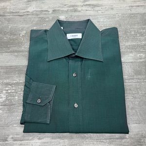 Cerri Lucca Dark Green Dress Shirt 17.5-36